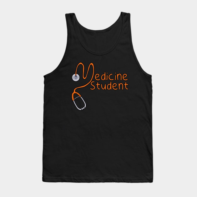 Medicine Student Tank Top by DiegoCarvalho